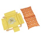 Качели детские подвесные Polini kids «Зверушки», жёлтые - Фото 7