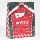 Пакет ламинированный вертикальный «Новогодняя почта», MS 18 × 23 × 8 см - фото 2644355