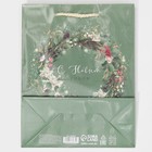 Пакет ламинированный вертикальный «Новогодний венок», MS 18 × 23 × 8 см - Фото 7
