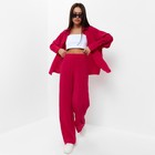 Костюм женский (рубашка и брюки) MIST р. 48, розовый 6949039