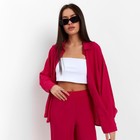 Костюм женский (рубашка и брюки) MIST р. 50, розовый - Фото 6