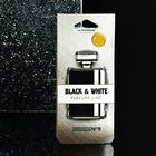 Ароматизатор Sapfire картонный подвесной Black&White, парфюмерная композиция №9 SAT-4000 - Фото 3