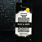 Ароматизатор Sapfire картонный подвесной Black&White, парфюмерная композиция №1 SAT-4000 - фото 21314029
