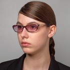 Готовые очки Восток 6623 тонированные, цвет фиолетовый, отгиб. дужка, +2 - Фото 4