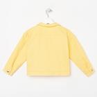 Жакет для девочки MINAKU: Casual collection KIDS, цвет лимонный, рост 134 см - Фото 8