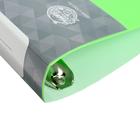 Папка на 4 кольцах А4, Calligrata, 25 мм, 700 мкм, внутренний карман, карман на корешок, салатовая - Фото 4