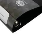 Папка на 4 кольцах А4, Calligrata, 40 мм, 700 мкм, внутренний карман, карман на корешок, черная - Фото 4