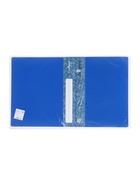 Папка с 100 вкладышами А4, 700 мкм, Calligrata, карман на корешке, синяя - Фото 6