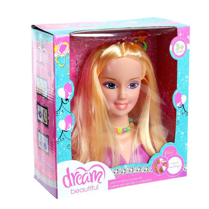 Кукла-манекен для создания причёсок «Модница» с аксессуарами 50411