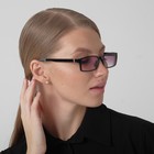 Готовые очки Восток 8986 тонированные, цвет чёрный, отгибающаяся дужка, -1,5 - Фото 3