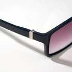 Готовые очки Восток 8986 тонированные, цвет чёрный, отгибающаяся дужка, -1,5 - Фото 5