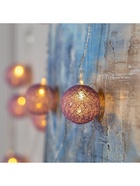 Гирлянда - нить, 5 м с насадками «Клубки фиолетовые», IP20, прозрачная нить, 20 LED, свечение тёплое белое, 220 В - фото 118564399 Гирлянда - нить, 5 м с насадками «Клубки фиолетовые», IP20, прозрачная нить, 20 LED, свечение тёплое белое, 220 В - фото 118564399