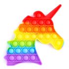 Антистресс игрушка «Вечная пупырка», единорог, радуга - Фото 1
