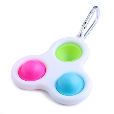 Антистресс игрушка «Вечная пупырка», Симпл димпл, тройная