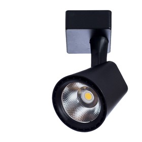 Светильник трековый AMICO, 10Вт LED, 3000К, 800лм, цвет чёрный 7161565