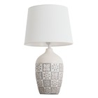 Настольная лампа TWILLY, 1x40Вт E27, цвет серый - фото 4085727