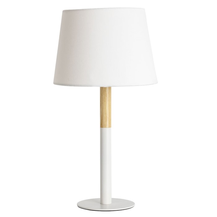 Настольная лампа CONNOR, 1x40Вт E14, цвет белый - Фото 1