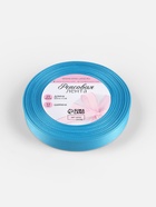 Лента репсовая, 15 мм, 23±1 м, голубая №20 - Фото 5