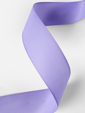Лента репсовая, 40 мм, 23±1 м, сиреневая №21 (комплект 2 шт)
