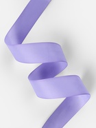 Лента репсовая, 40 мм, 23±1 м, сиреневая №21 - Фото 3