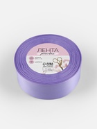 Лента репсовая, 40 мм, 23±1 м, сиреневая №21 - Фото 5