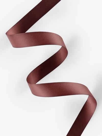 Лента репсовая, 25 мм, 23 ± 1 м, цвет шоколадный №31