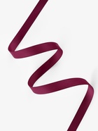 Лента репсовая, 15 мм, 23±1 м, бордовая №80 - Фото 2