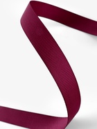 Лента репсовая, 15 мм, 23±1 м, бордовая №80 - Фото 3