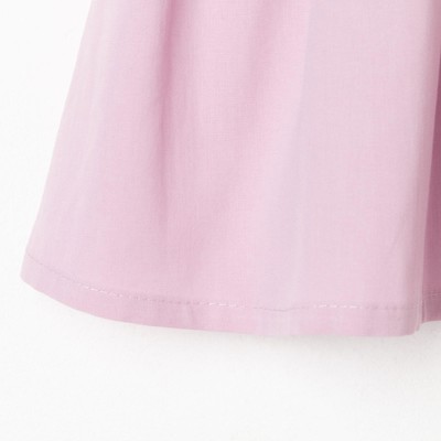 Платье на пуговицах для девочки KAFTAN: Summer cotton, лиловое рост 122-128 см