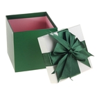 Набор коробок 3 в 1 "Важный день", цвет зелёный, 16,5 х 16,5 х 16,5 - 13,5 х 13,5 х 13,5 см - Фото 2