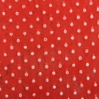Флизелин "Горошек", красный, 60 х 60 см - Фото 2