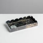 Коробка для кондитерских изделий с PVC крышкой «Снежинка», 10.5 × 21 × 3 см - фото 321296766