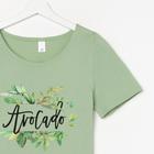 Комплект женская (футболка, шорты), цвет оливковый/авокадо, размер 42 - Фото 5