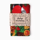 Набор кухонных полотенец Доляна «Зимние радости» 35×60 см-2 шт., 100% хлопок - Фото 11