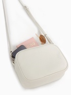 Сумка женская кросс-боди TEXTURA на молнии, 19×7×15 см, белая - Фото 12