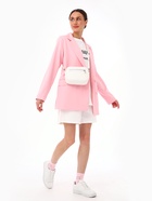 Сумка женская кросс-боди TEXTURA на молнии, 19×7×15 см, белая - Фото 14