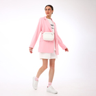 Сумка женская кросс-боди TEXTURA на молнии, 19×7×15 см, белая - Фото 10