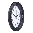 Часы настенные классические «Соломон», 19×22 см, чёрные - Фото 2