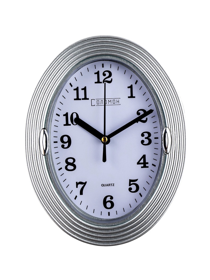 Часы настенные, интерьерные «Соломон», плавный ход, 19×22 см - Фото 1