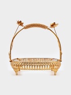 Фруктовница «Мирьем», 20×19.5×17 см, металл, золотистая - Фото 2