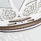 Подставка для колец "Лебеди", 17х7х13,5 см, белый - Фото 3