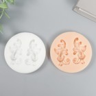 Молд силикон "Вензель" 2х3,7 см МИКС - фото 21315894