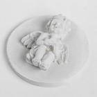 Молд силикон "Ангел с голубем" 4,5х4 см, вес изд 9,6 гр МИКС - фото 6445202