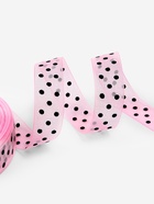 Лента капроновая «Горох», 15 мм, 23±1 м, розовая - Фото 2