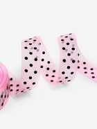 Лента капроновая «Горох», 15 мм, 23±1 м, розовая - Фото 3