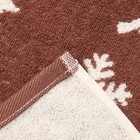 Полотенце махровое Этель Winter 50х90см, 100% хлопок, 420гр/м2 - Фото 4