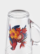 Кружка стеклянная «Тропические птицы», 300 мл - фото 65324701