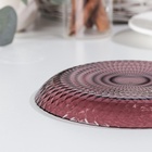 Десертная тарелка Luminarc «Идиллия», d=19 см, стекло, лилак - Фото 7