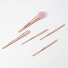 Набор для макияжа With love: кисти 5 шт и спонж - Фото 7