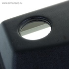 Аквариум "Телевизор" с крышкой, 25 литров, 44 х 18 х 31/36 см, чёрный 5416404